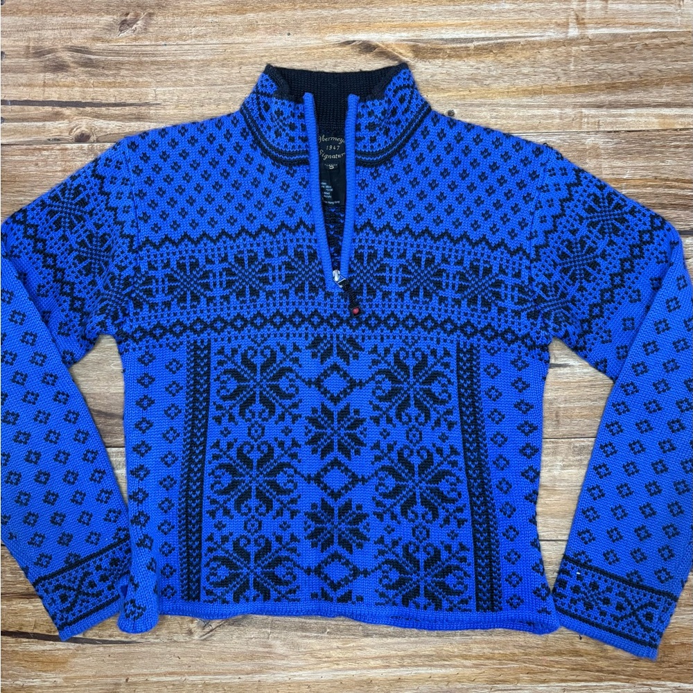 Obermeyer Nordic Wool blend Sweater Small